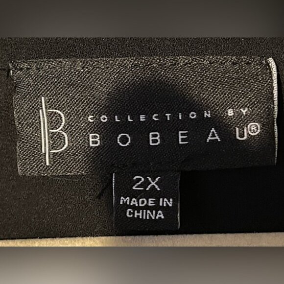 Bobeau beautiful black dress size 2X - Picture 2 of 7